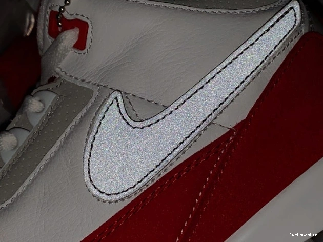 Rep LUCY White Tinker Jordan University Air Red 3 Retro CJ0939-100 0726